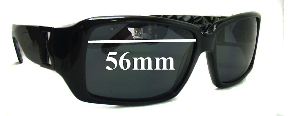 Sunglass Fix Replacement Lenses for Morrissey Uptown - 56mm Wide