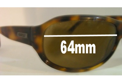 Morrissey Risk Replacement Lenses 64mm wide 