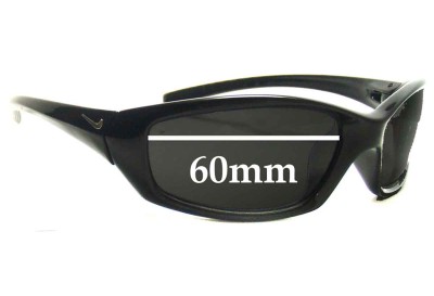 Nike EV0128 GDO Square Replacement Lenses 60mm wide 