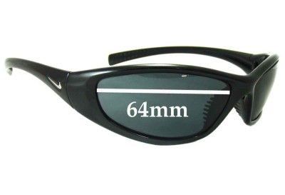 Nike Tarj RD Replacement Lenses 64mm wide 