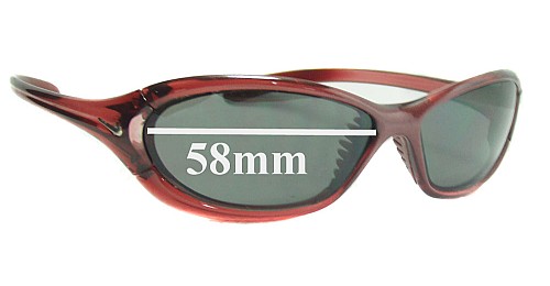 Nike EV0062 Treviso 58mm Replacement Lenses