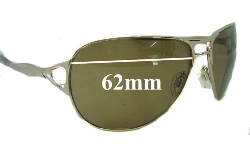 Sunglass Fix Replacement Lenses for Oakley Hinder OO4043 - 62mm Wide 