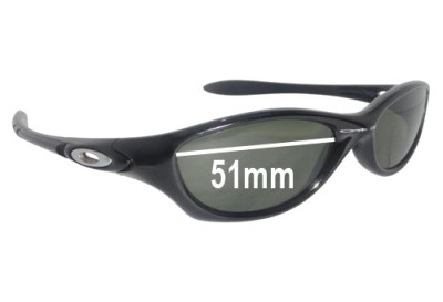 Oakley Fate Replacement Lenses 51mm wide 