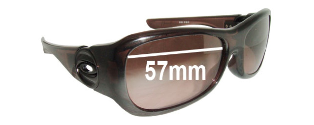 Sunglass Fix Replacement Lenses for Oakley Flaunt OO9083 - 57mm Wide