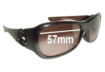 Oakley Flaunt OO9083 Replacement Lenses 57mm wide 