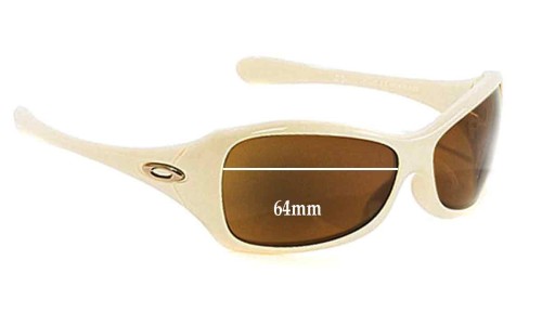 Sunglass Fix Replacement Lenses for Oakley Grapevine - 64mm Wide 