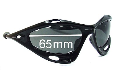 Oakley Racing Jacket Vented Verres de Remplacement 65mm wide 