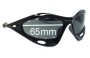 Sunglass Fix Replacement Lenses for Oakley Racing Jacket Vented - 65mm Wide 