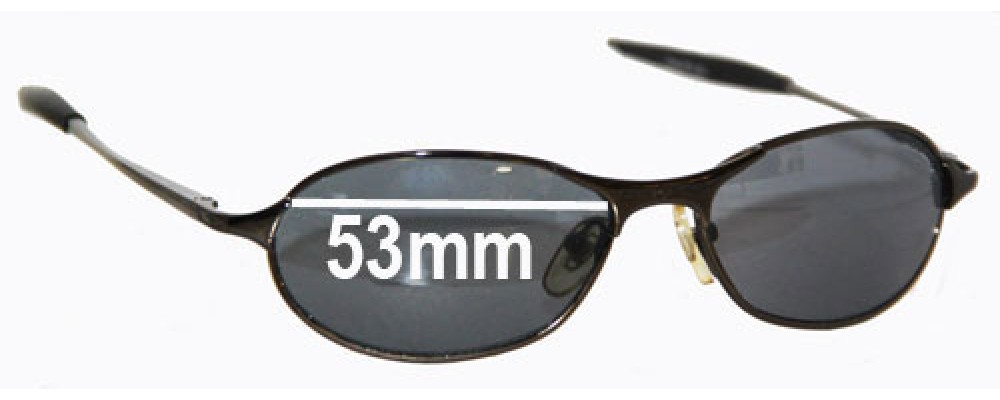 Sunglass Fix Replacement Lenses for Oakley SP 4003 - 53mm Wide