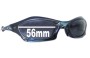 Sunglass Fix Replacement Lenses for Oakley Splice - 56mm Wide 