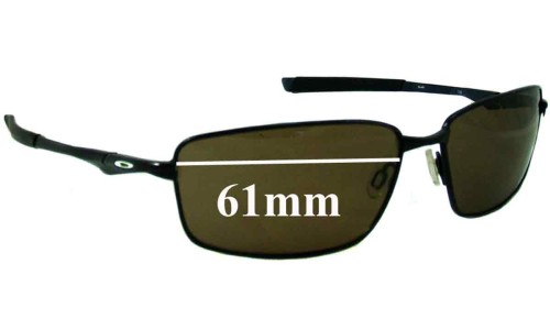 Sunglass Fix Replacement Lenses for Oakley Splinter OO4037 - 61mm Wide 