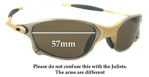 Oakley METAL XX 57mm Replacement Lenses