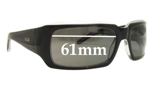 Sunglass Fix Replacement Lenses for Odyssey Groove - 61mm Wide 