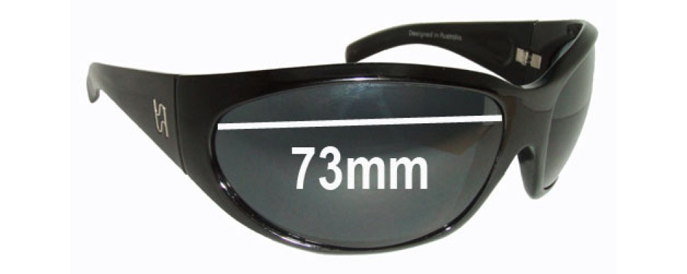 Sunglass Fix Replacement Lenses for Odyssey Hendrix 20-20 - 66mm Wide