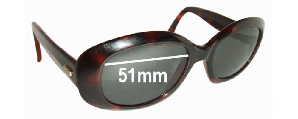 Sunglass Fix Replacement Lenses for Oroton  1193 HZ - 51mm Wide