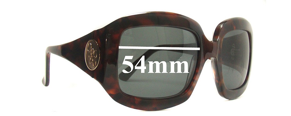Sunglass Fix Replacement Lenses for Oroton  Avenue - 54mm Wide