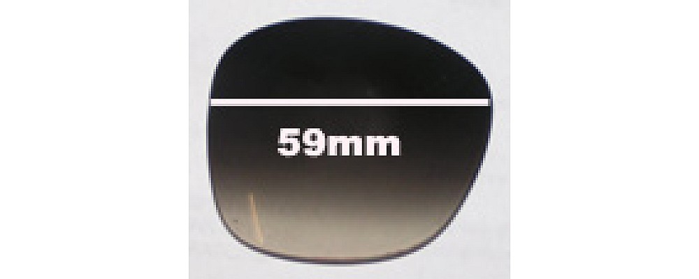 Sunglass Fix Replacement Lenses for Oroton  Club - 59mm Wide
