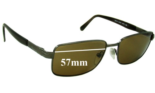 Sunglass Fix Replacement Lenses for Persol 2242-S - 57mm Wide 