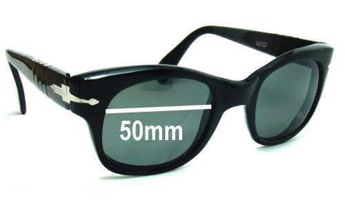 Sunglass Fix Replacement Lenses for Persol Ratti 6201 - 50mm Wide 
