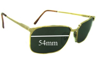 Persol RATTI PM 501 Replacement Sunglass Lenses - 54mm wide 