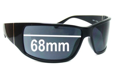 Police S1532 Replacement Lenses 68mm wide 