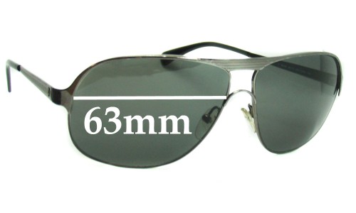 Sunglass Fix Replacement Lenses for Police S8292 - 64mm Wide 