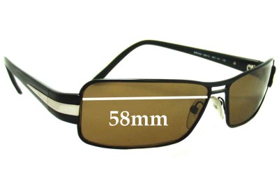 Prada SPR50H Ersatzlinsen 58mm wide 