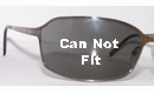 Sunglass Fix Verres de Remplacement pour Prada SPR58G - 56mm Wide 