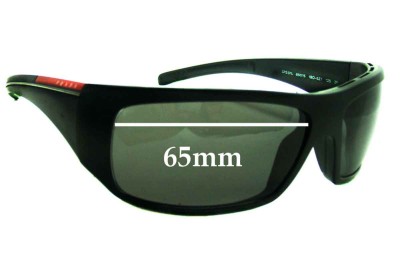 Prada SPS01L Ersatzlinsen 65mm wide 
