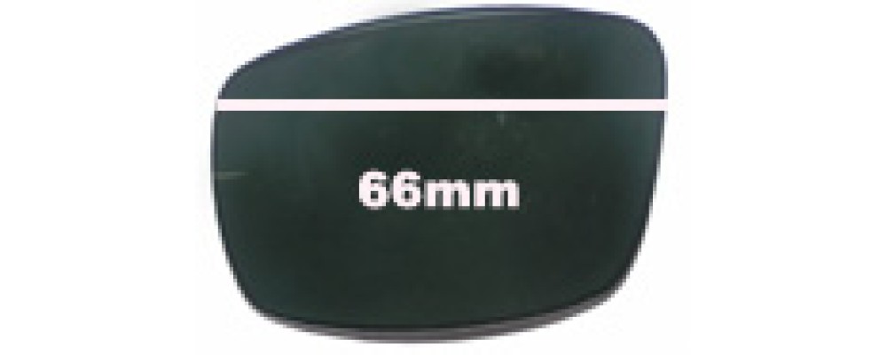 Sunglass Fix Replacement Lenses for Quiksilver Lowride - 64mm Wide