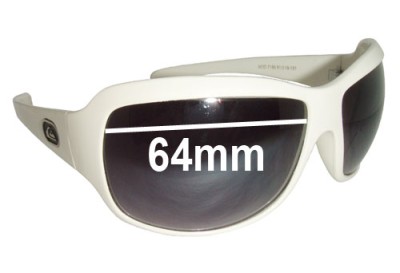 Quiksilver MOD 7185 Replacement Lenses 64mm wide 