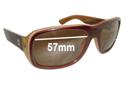 Quiksilver Little Italy Replacement Lenses 57mm wide 