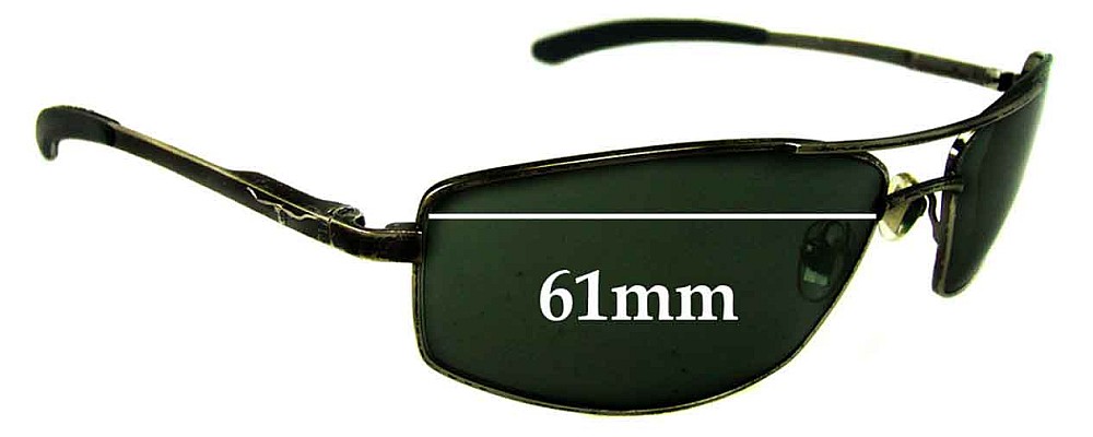 Sunglass Fix Replacement Lenses for R.M. Williams PA708 - 61mm Wide