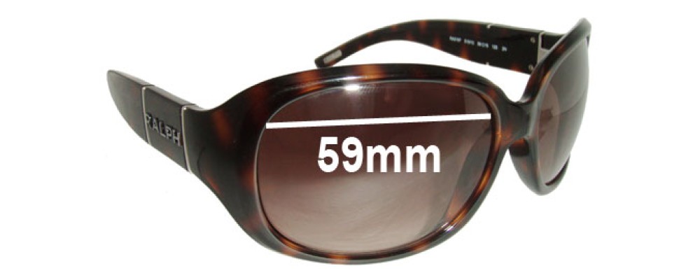 Sunglass Fix Replacement Lenses for Ralph Lauren RA5107 - 59mm Wide