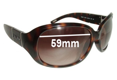 Ralph Lauren RA5107 Replacement Sunglass Lenses - 59mm wide 