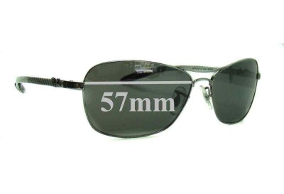 Ray Ban RAM4267AA Replacement Lenses 57mm wide 