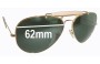 Sunglass Fix Replacement Lenses for Ray Ban RB3029 - 62mm Wide 