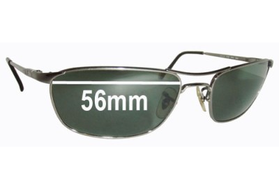 Ray Ban RB3132 Replacement Lenses 56mm wide 