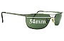 Sunglass Fix Replacement Lenses for Ray Ban RB3132 - 54mm Wide 