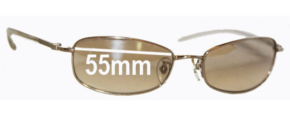 Sunglass Fix Replacement Lenses for Ray Ban RB3231 - 55mm Wide