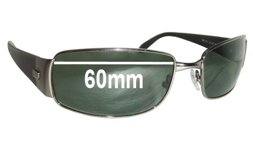 Ray Ban RB3237 Replacement Lenses 60mm wide 