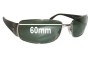 Sunglass Fix Replacement Lenses for Ray Ban RB3237 - 60mm Wide 