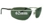 Sunglass Fix Replacement Lenses for Ray Ban RB3360 - 62mm Wide 