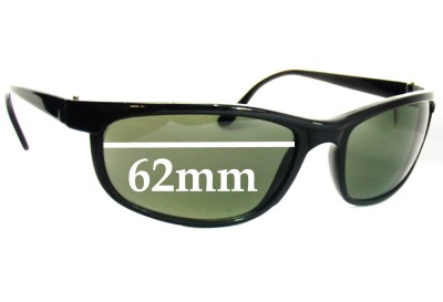 Ray Ban B&L W1847 Replacement Lenses 62mm wide 
