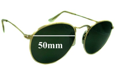  Sunglass Fix Replacement Lenses for Ray Ban B&L John Lennon - 50mm Wide 