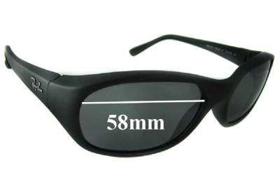 Ray Ban RB2016 Daddy-O Replacement Lenses 58mm wide 