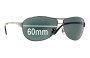 Sunglass Fix Replacement Lenses for Ray Ban RB3342 Warrior - 60mm Wide 
