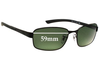 Ray Ban RB3413 Replacement Lenses 59mm wide 