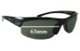 Sunglass Fix Replacement Lenses for Ray Ban RB4039 - 63mm Wide 