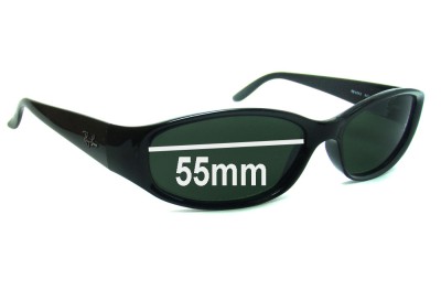 Ray Ban RB4043 Replacement Lenses 55mm wide 